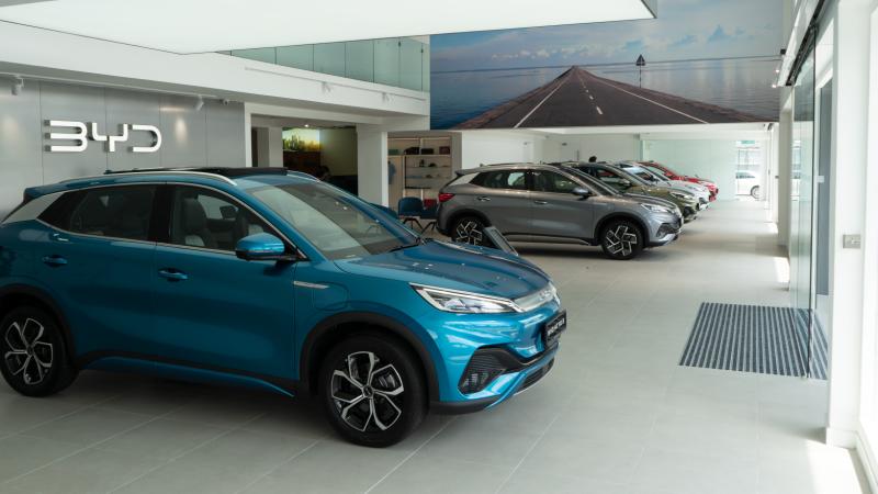 BYD Sisma Auto Glenmarie showroom