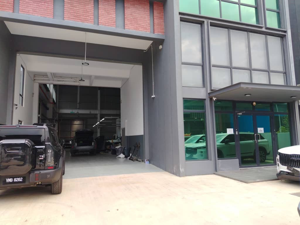 Jaecoo Kepong showroom and service entrance