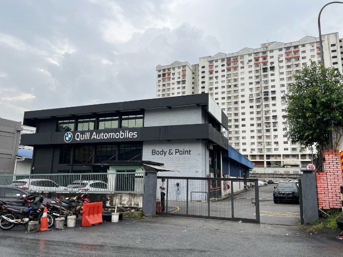 BMW Quill Automobiles body and paint centre