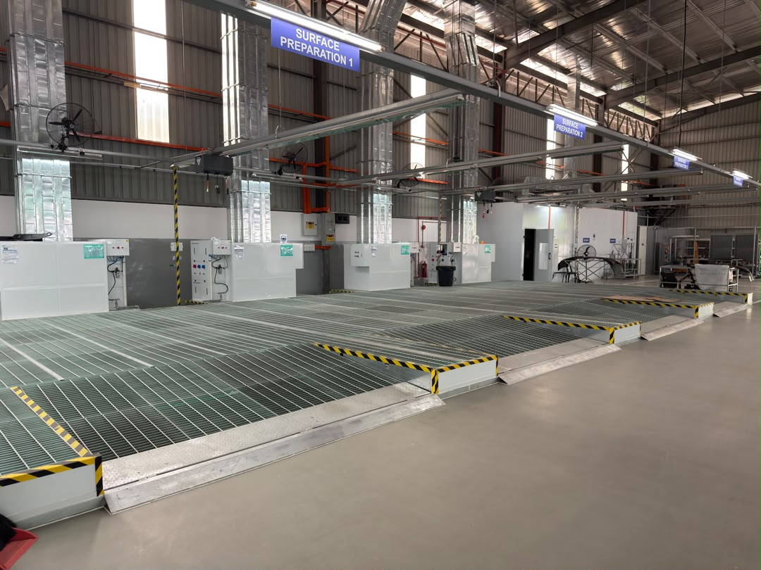 Toyota Semenyih surface preparation bays