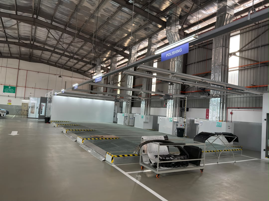 Toyota Semenyih polishing bay